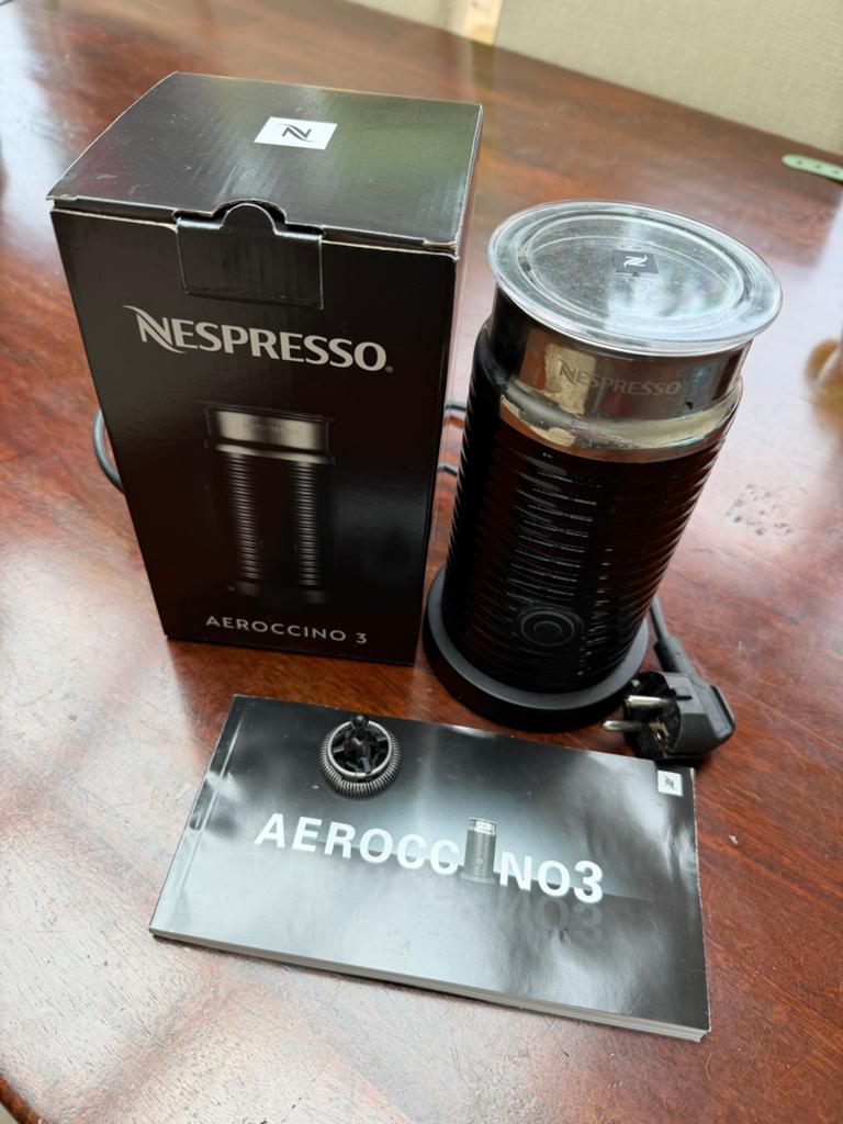 Nespresso Aeroccino 3 Melkopschuimer, Ophalen, Zo goed als nieuw