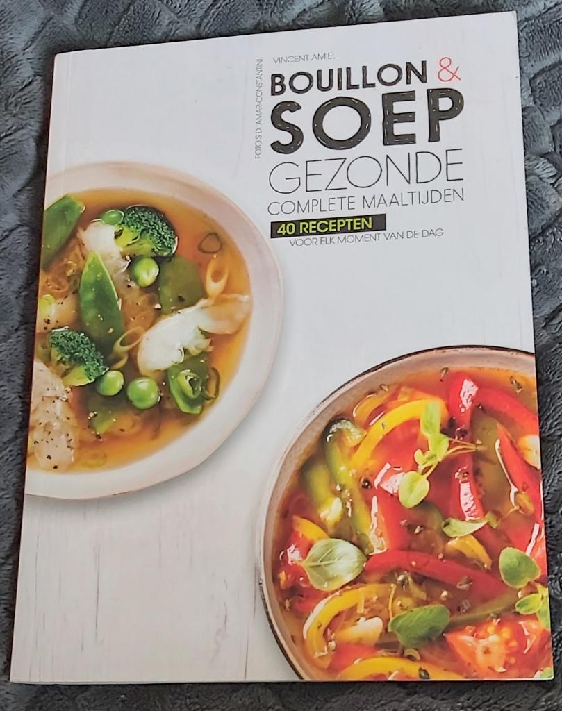 Bouillon & soep ., Ophalen, Vincent Amiel, Zo goed als nieuw, Voorgerechten en Soepen