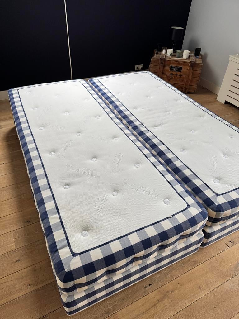 Hästens matrassen + topdekmatras — nette staat, Ophalen, Gebruikt, 90 cm, Tweepersoons