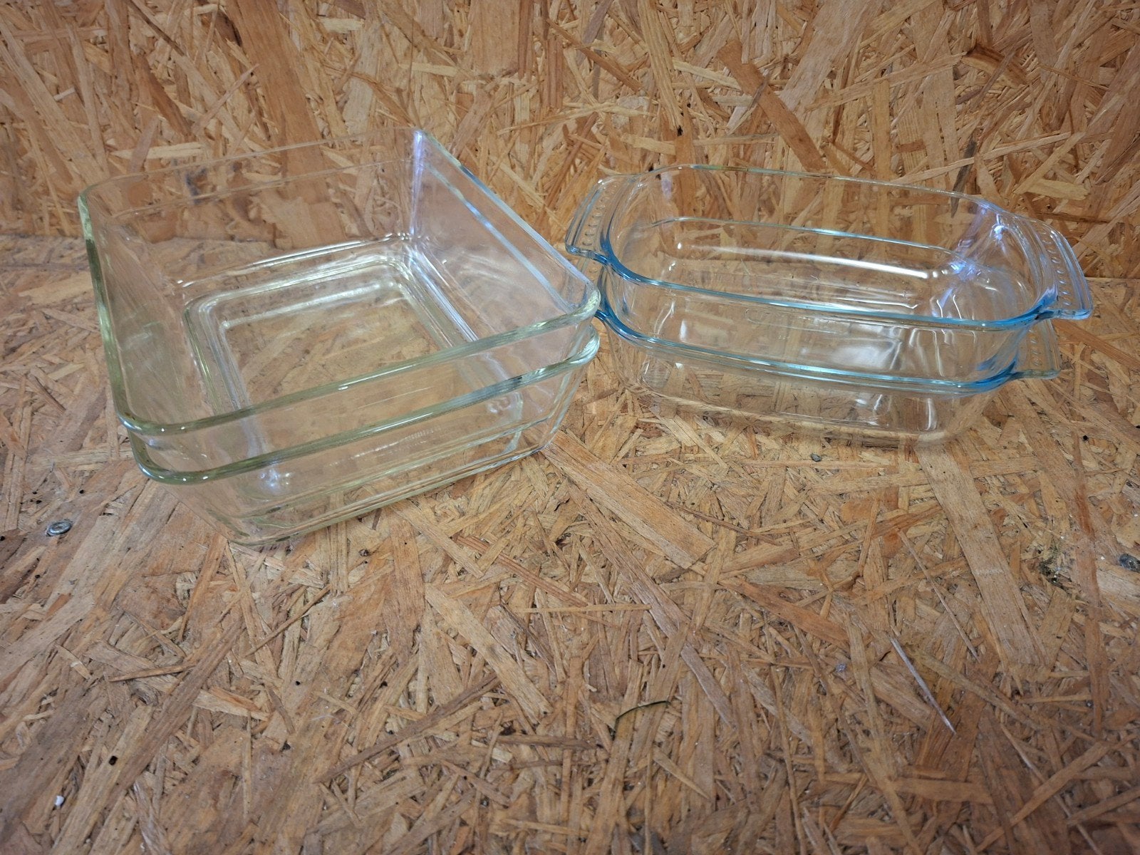 4 nette glazen ovenschale Pyrex en Duralex, Glas of Glazen, Ophalen of Verzenden, Nvt, Overige stijlen