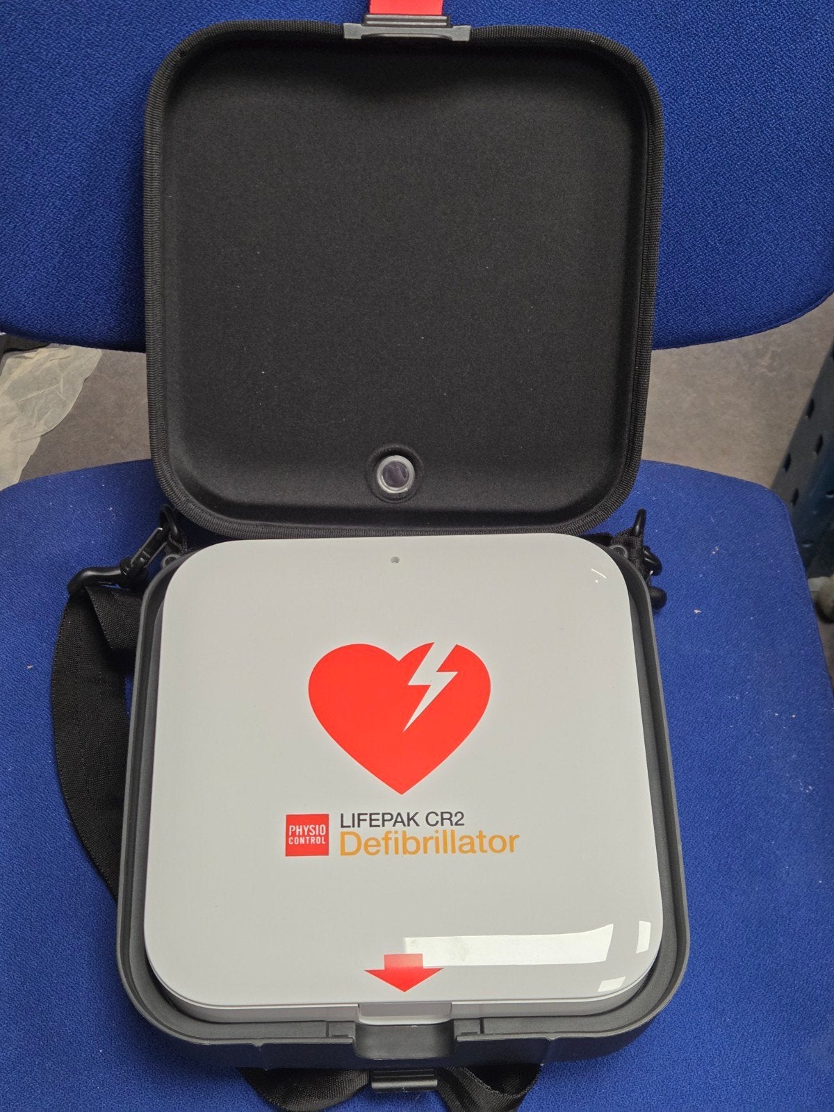 lifepak CR2 AED Defibrillator EHBO BHV reanimatie, ., Ophalen of Verzenden, Zo goed als nieuw, .