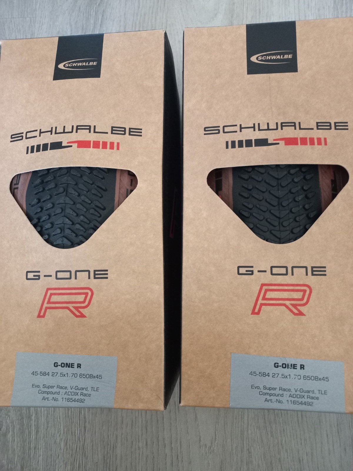 Schwalbe G-One R 27.5x1.70 650Bx45 Racefiets Banden (2x), Ophalen of Verzenden
