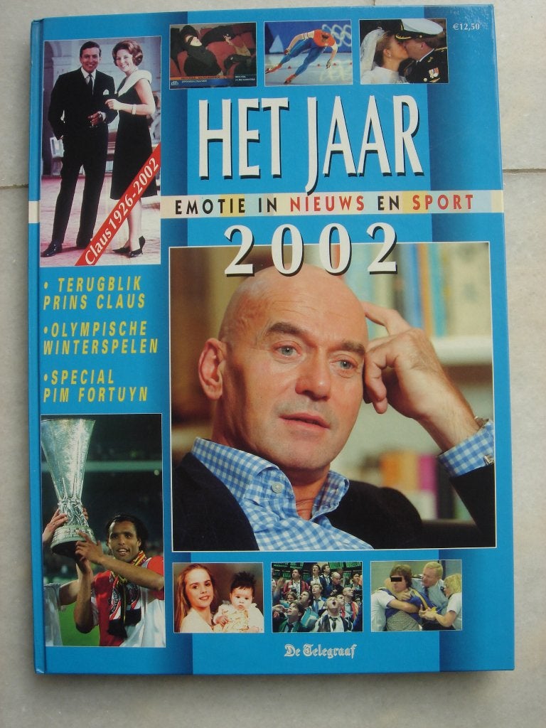 Het jaar 2002 Emotie in nieuws en sport  , Boeken, Ophalen of Verzenden, Zo goed als nieuw