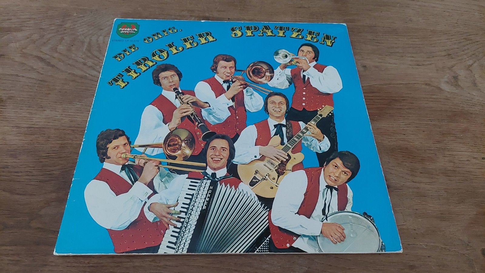 Die Orginal Tiroler Spatzen,  lp krasvrij, Verzenden, Gebruikt, 12 inch