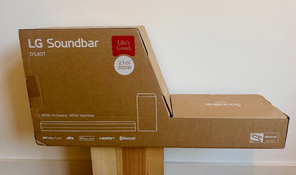 LG DS40T Soundbar - In ongeopende verpakking, Ophalen of Verzenden, Met externe subwoofer, Nieuw