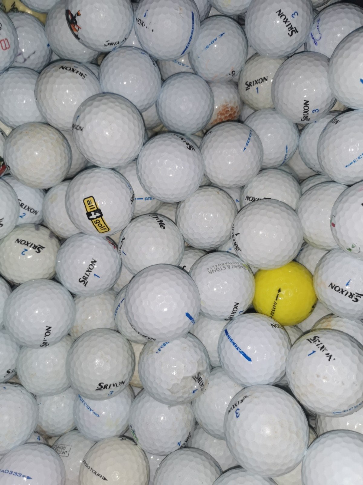 Srixon ad333 golfballen 100 stuks, Sport en Fitness, Golf, Ophalen of Verzenden, Bal(len)