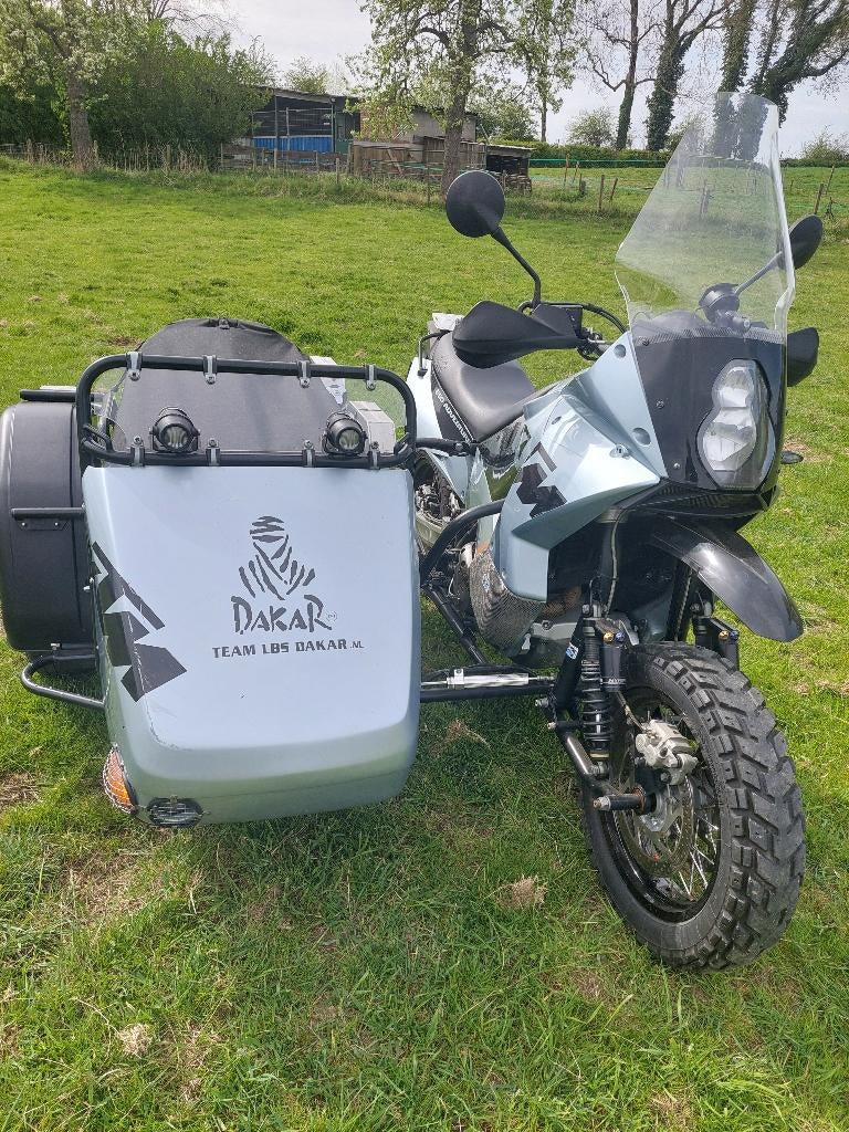 KTM motor met LBS zijspan, Gebruikt, Meer dan 35 kW, 990 cc, Handgeschakeld