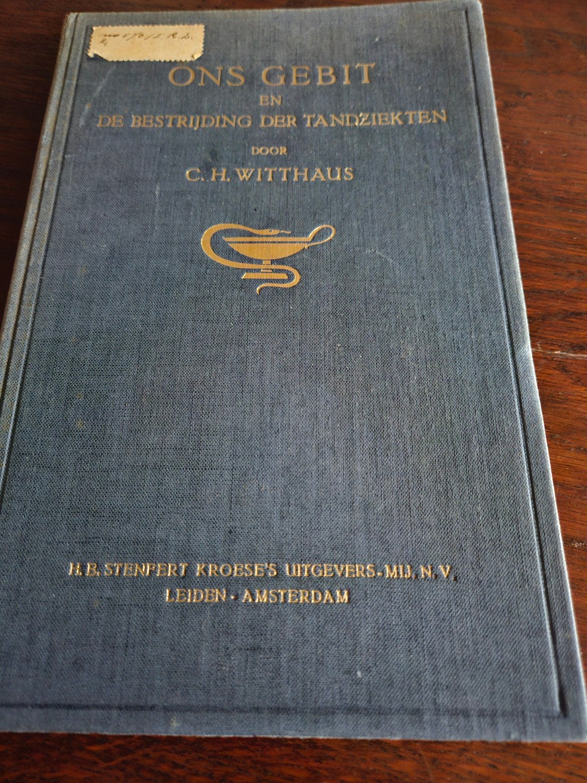 Ons Gebit en de Bestrijding der Tandziekten -, Ophalen of Verzenden