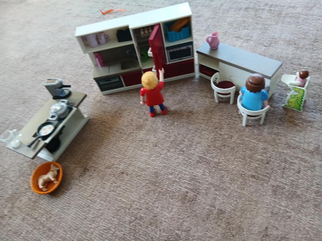 Playmobile keuken, Kinderen en Baby's, Speelgoed | Playmobil, Gebruikt, Los playmobil, Ophalen