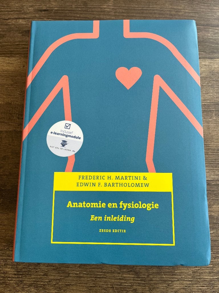 Anatomie en fysiologie - Een inleiding (6e Editie), Boeken, Schoolboeken, Ophalen of Verzenden, Nieuw, Overige niveaus, Biologie