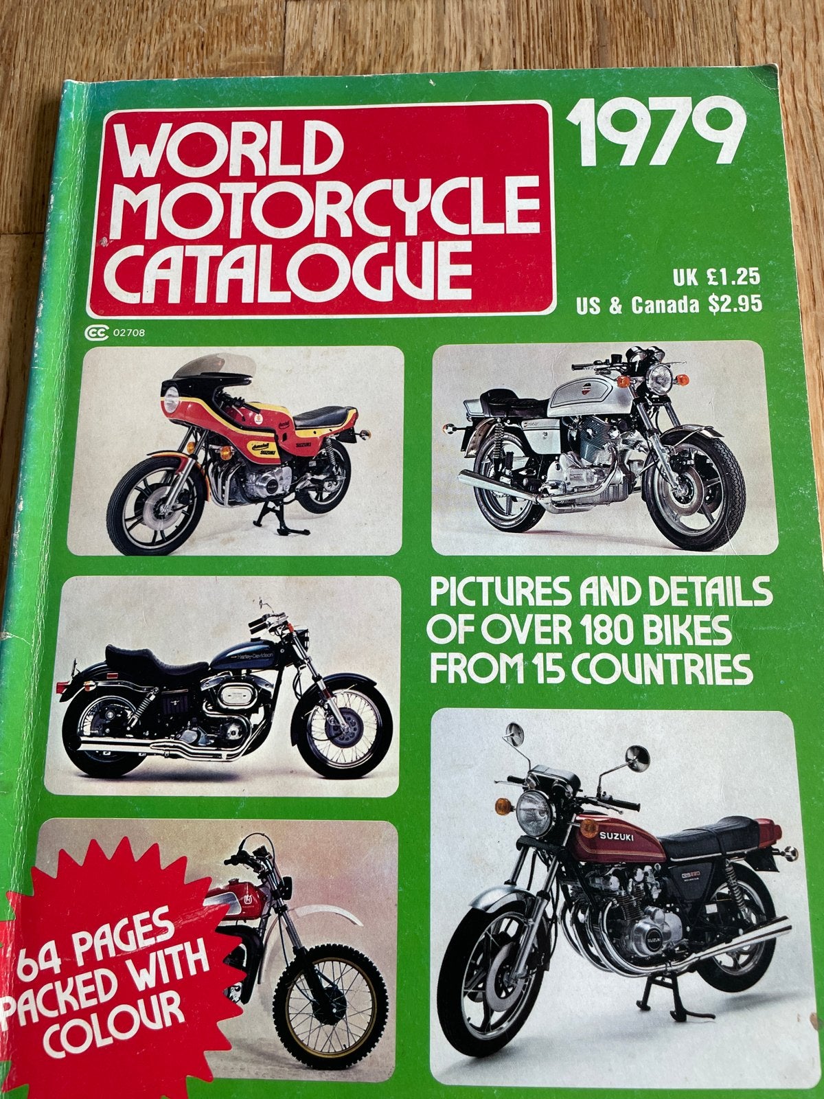 World Motorcycle Catalogue 1979 - Vintage Motorboek, Ophalen of Verzenden, Overige merken