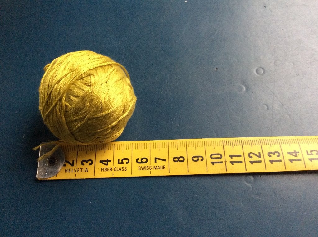 Groen DMC splitgaren bolletje voor borduren, Hobby en Vrije tijd, Borduren en Borduurmachines, Ophalen of Verzenden, Zo goed als nieuw