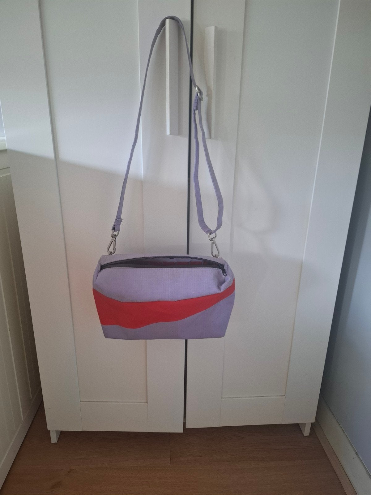 susan bijl tas medium, Ophalen of Verzenden, Zo goed als nieuw, Rood