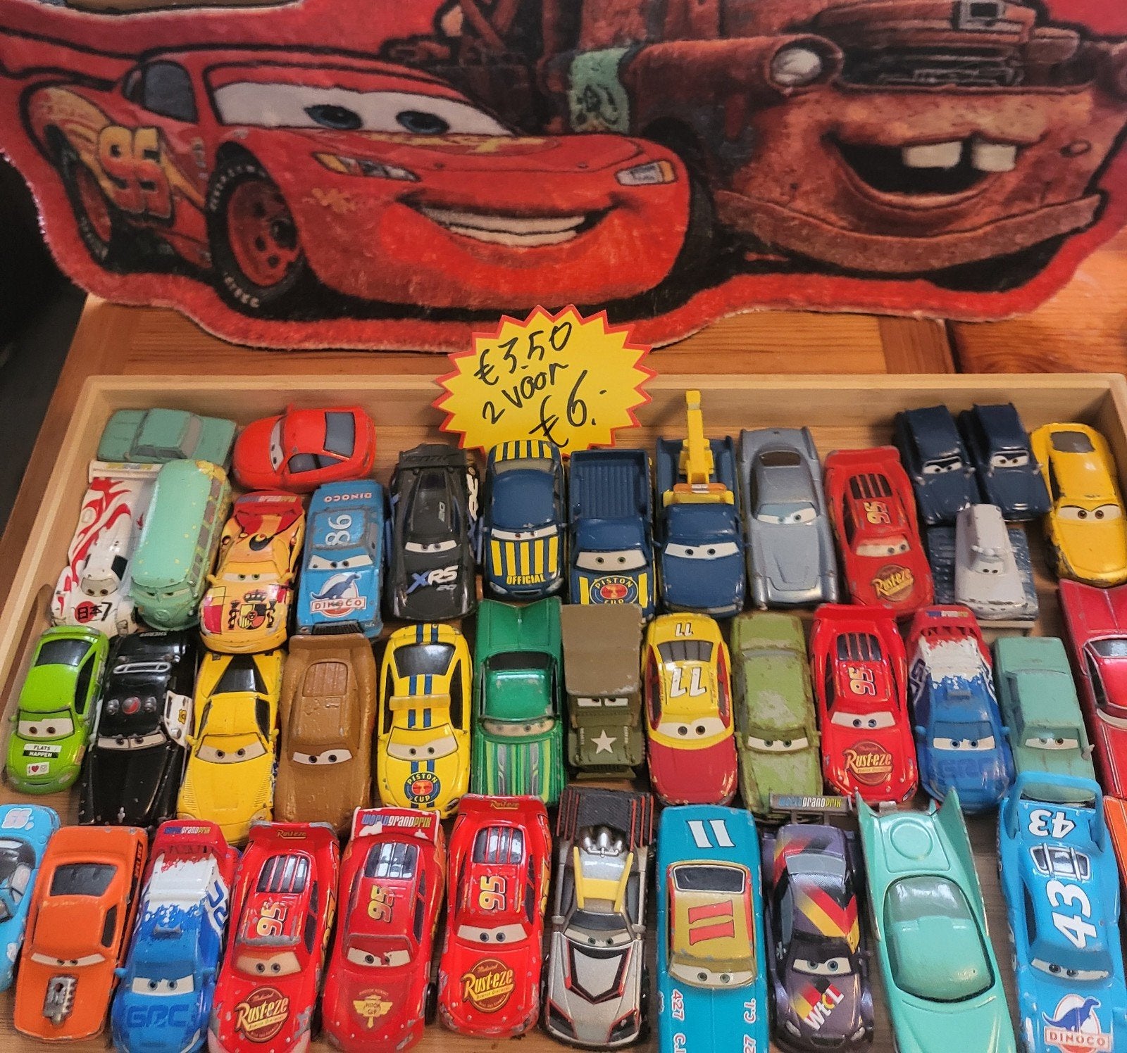 Disney Cars  ben op zoek KD Kraanen, Ophalen of Verzenden, Gebruikt