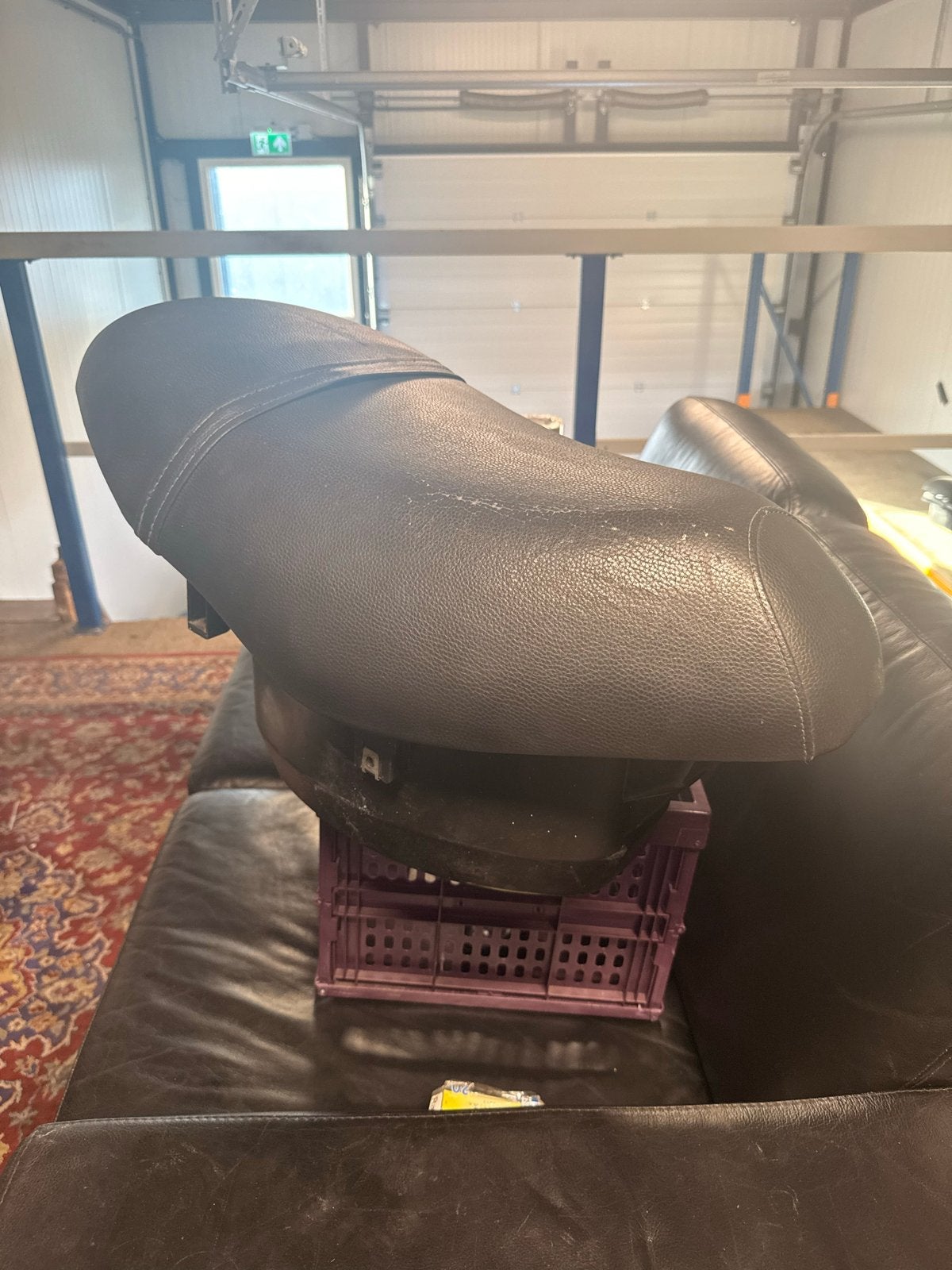Piaggio Skipper/SKR Buddy Seat met slot en buddybak, Ophalen of Verzenden, Gebruikt, Zadel, Piaggio