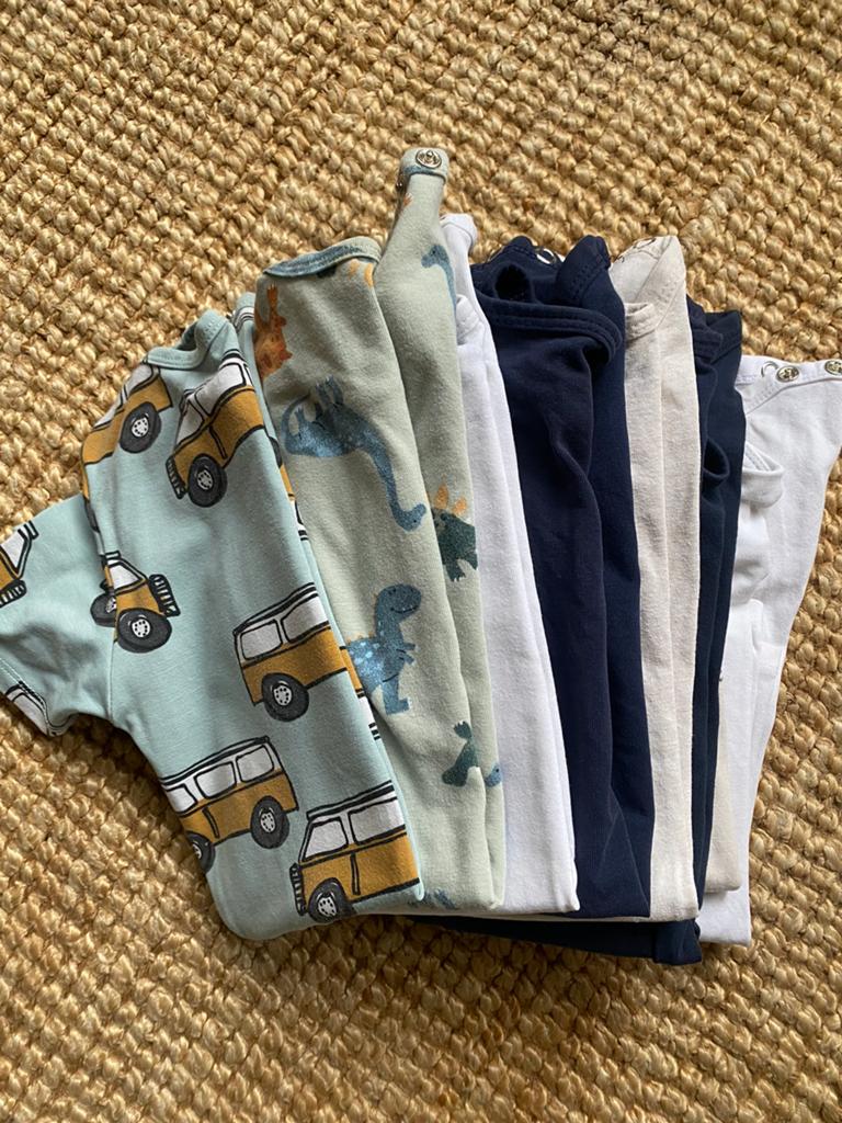 Rompertjes jongen maat 98-104, Kinderen en Baby's, Babykleding | Overige, Ophalen of Verzenden, Zo goed als nieuw, Jongetje