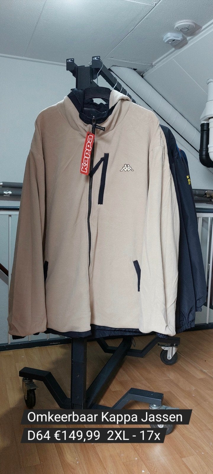 Partij Merkkleding Kappa Jassen 17 stuks Te Koop!, Ophalen of Verzenden, Nieuw