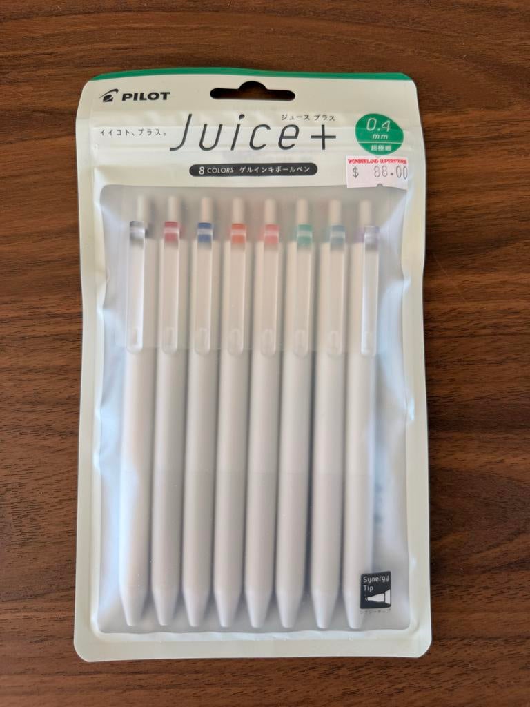 Pilot Juice Plus 0.4 ballpoints 8 kleuren, Ophalen of Verzenden