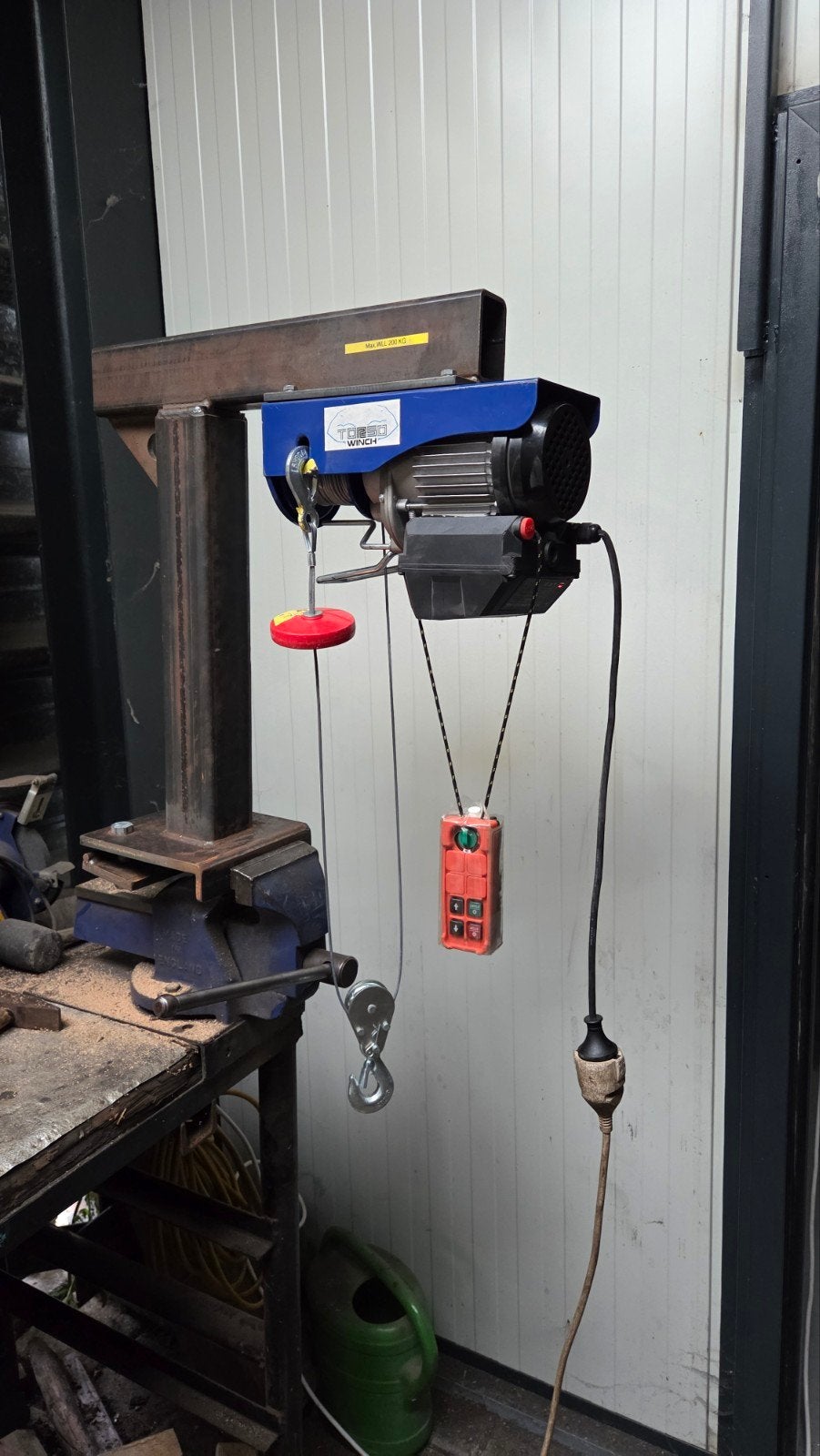 Toben Winch HC0200W Elektrische Takel 230V, Ophalen of Verzenden, Gebruikt