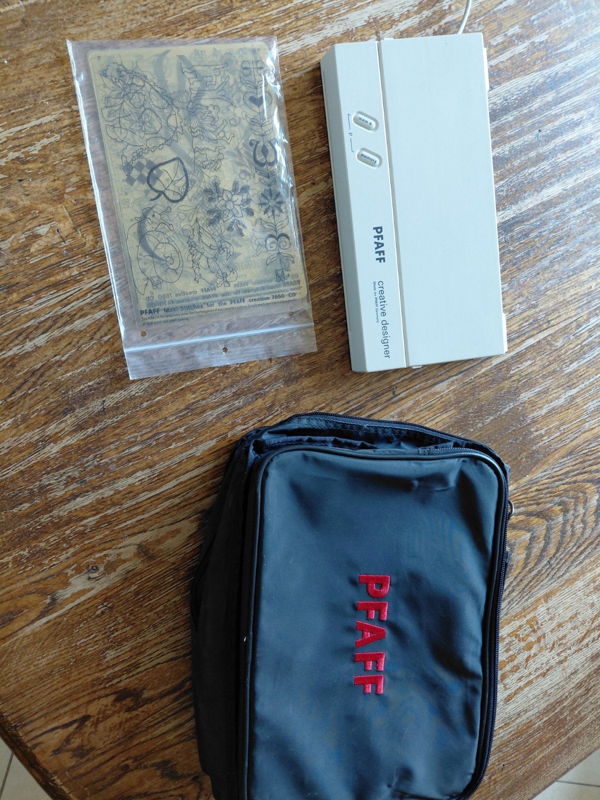 Pfaff Creative designer computer met accessoires, Ophalen of Verzenden, Patroon