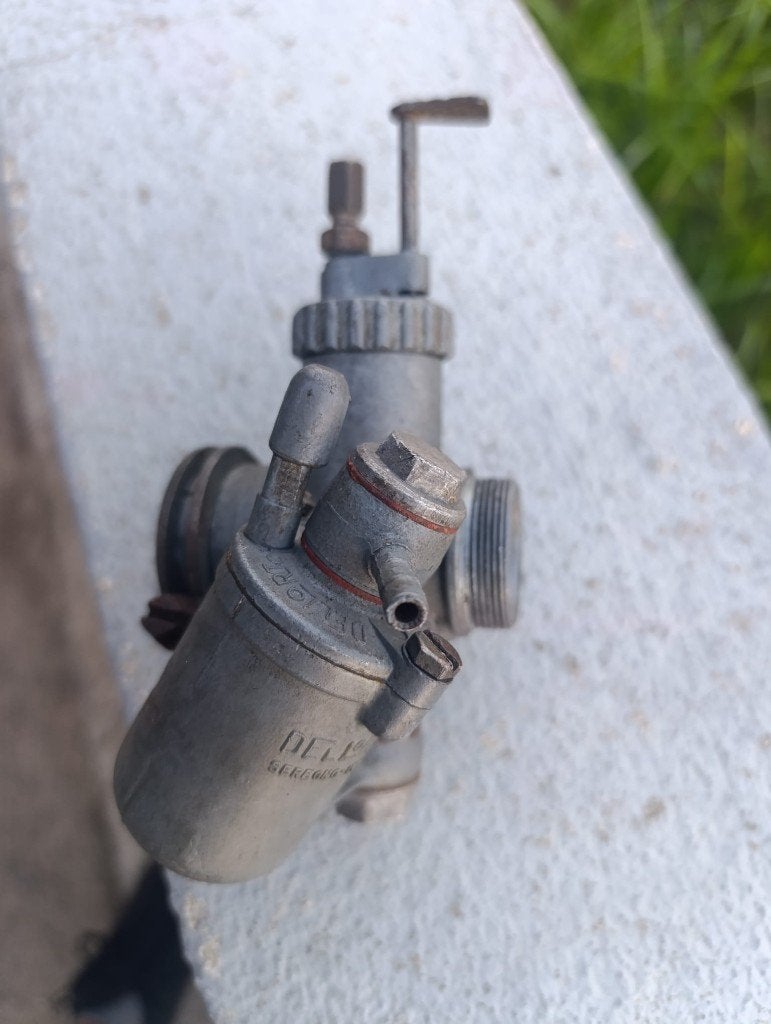 Carburetor Dellorto 22 original, Ophalen of Verzenden, Gebruikt, Carburateur