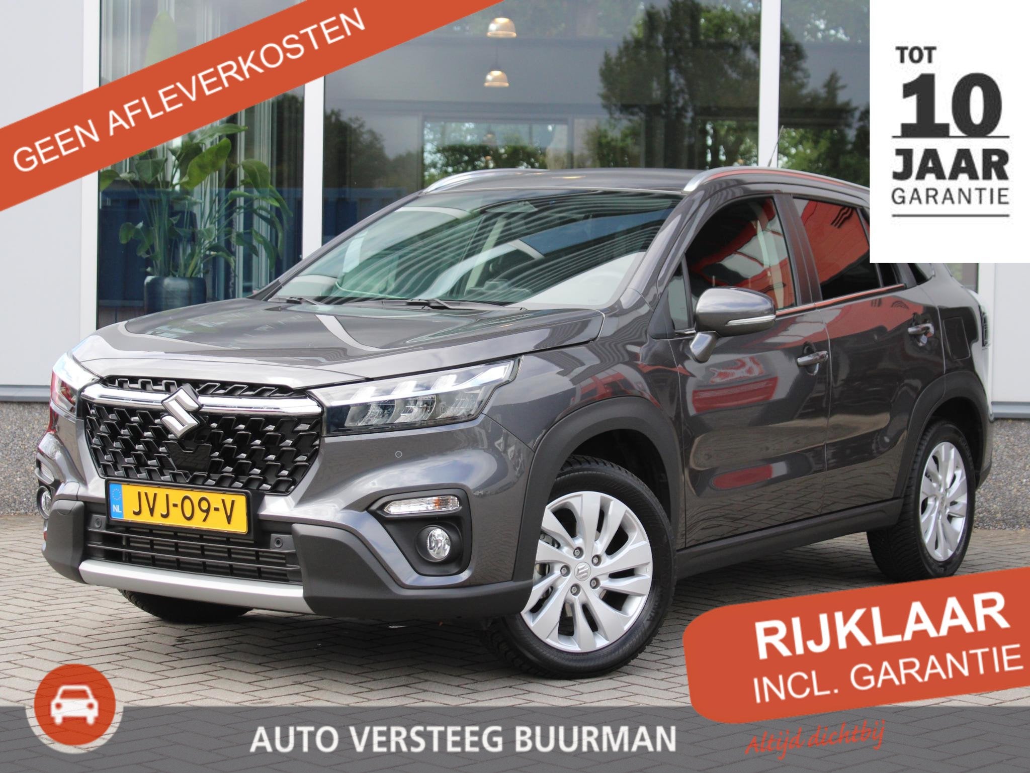 Suzuki S-Cross 1.4 Boosterjet Select Hybrid Automaat All-Sea, Auto's, 12 maanden, Stof, Gebruikt, 4 cilinders