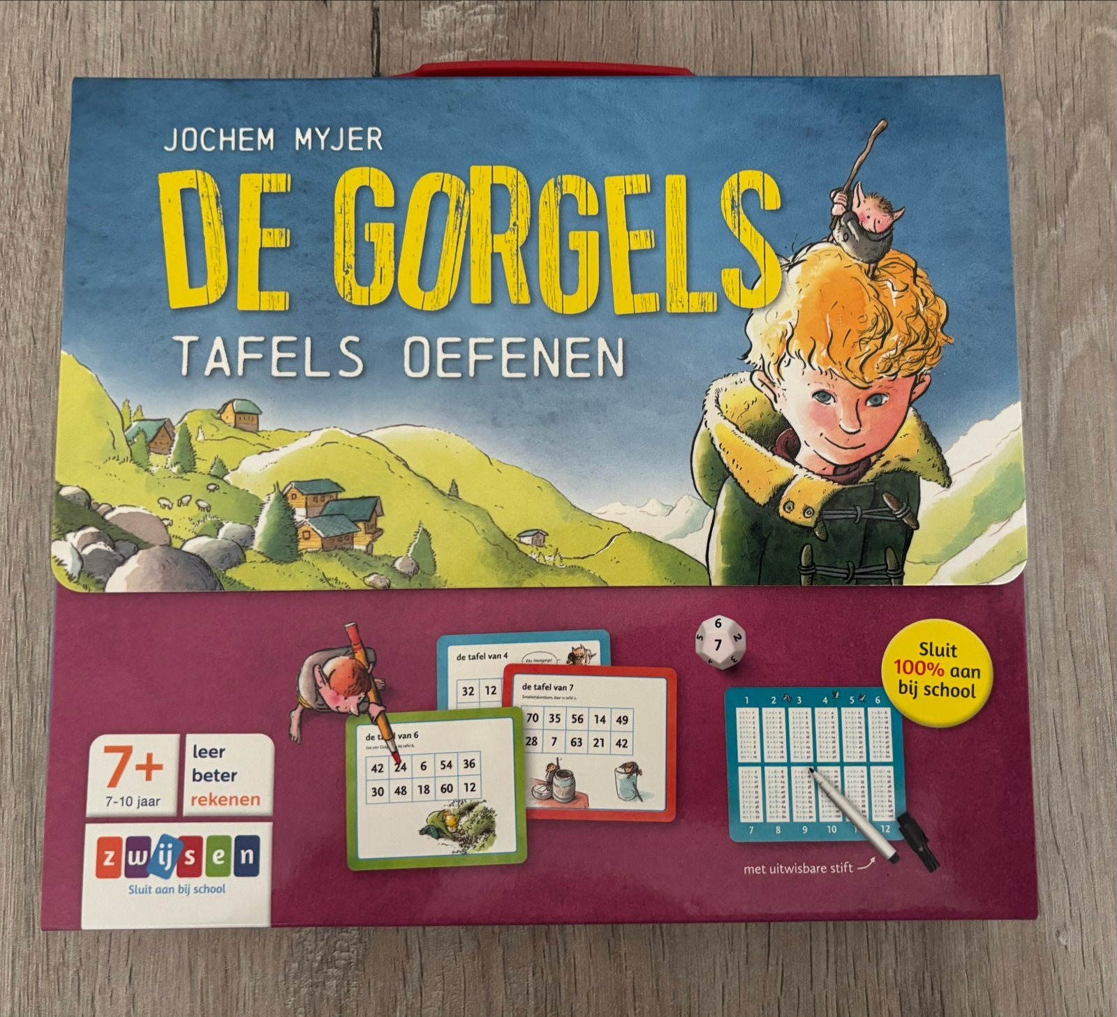 De Gorgels Tafels Oefenen - Educatief Rekenspel, Ophalen, Zo goed als nieuw, Rekenen