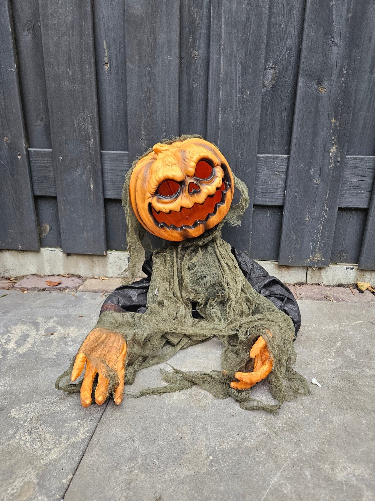 halloween pompoen, Ophalen, Halloween of Griezel