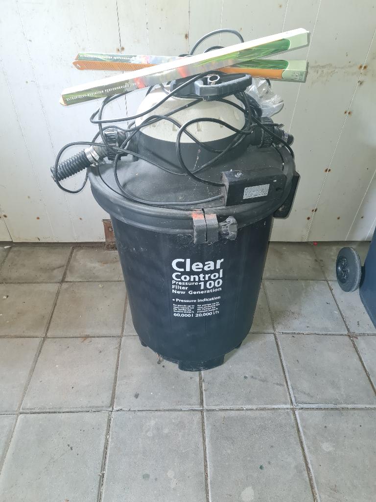 Vijverfilter velda clear control 100, Ophalen, Gebruikt, Vijverfilter