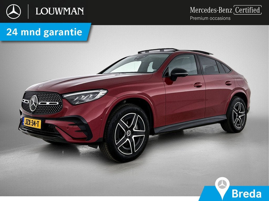 Mercedes-Benz GLC Coupé 300 e 4MATIC AMG Nightpakket | Pano, Auto's, Mercedes-Benz, 12 maanden, Gebruikt, Plug-in hybride, Bedrijf