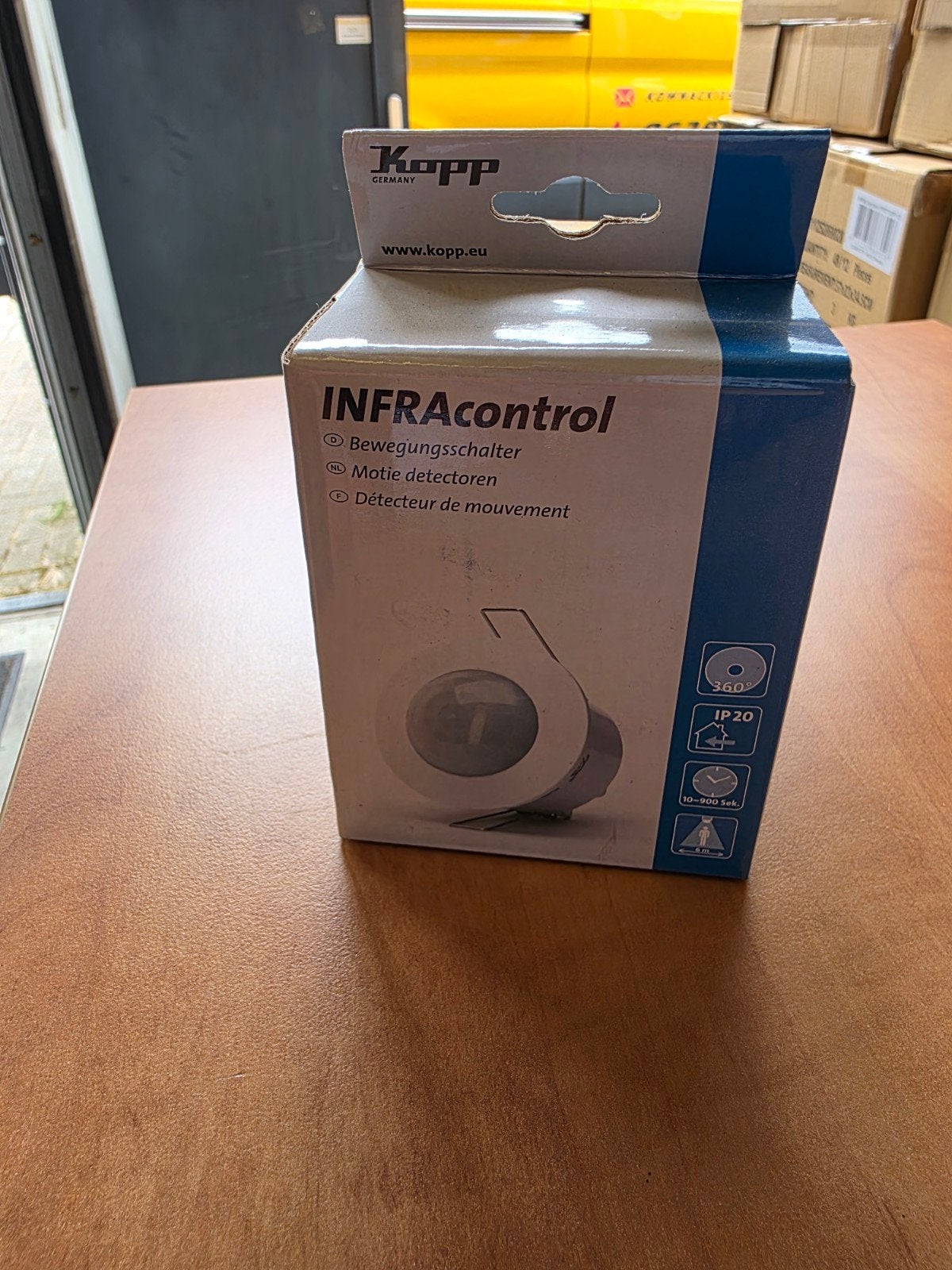 Kopp INFRACONTROL Bewegingsschakelaar / Motie detector (2 x, Ophalen of Verzenden