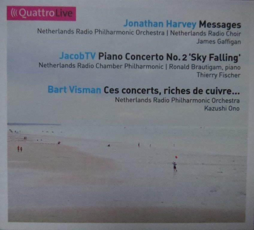 Cd Quattro Live: Harvey, JacobTV, Visman, Neth. Radio Philha, Ophalen of Verzenden, Classicisme, Zo goed als nieuw, Kamermuziek