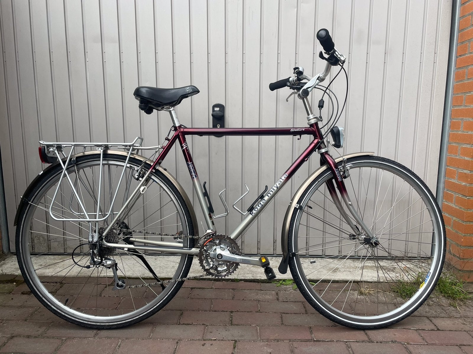 Koga Adventure 54cm, Ophalen, 28 inch, Gebruikt, Velgrem