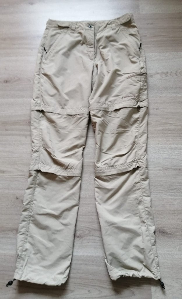 Wandelbroek maat 36 merk ice Peak, Kleding | Dames, Beige, Ophalen of Verzenden, Zo goed als nieuw, Maat 36 (S)