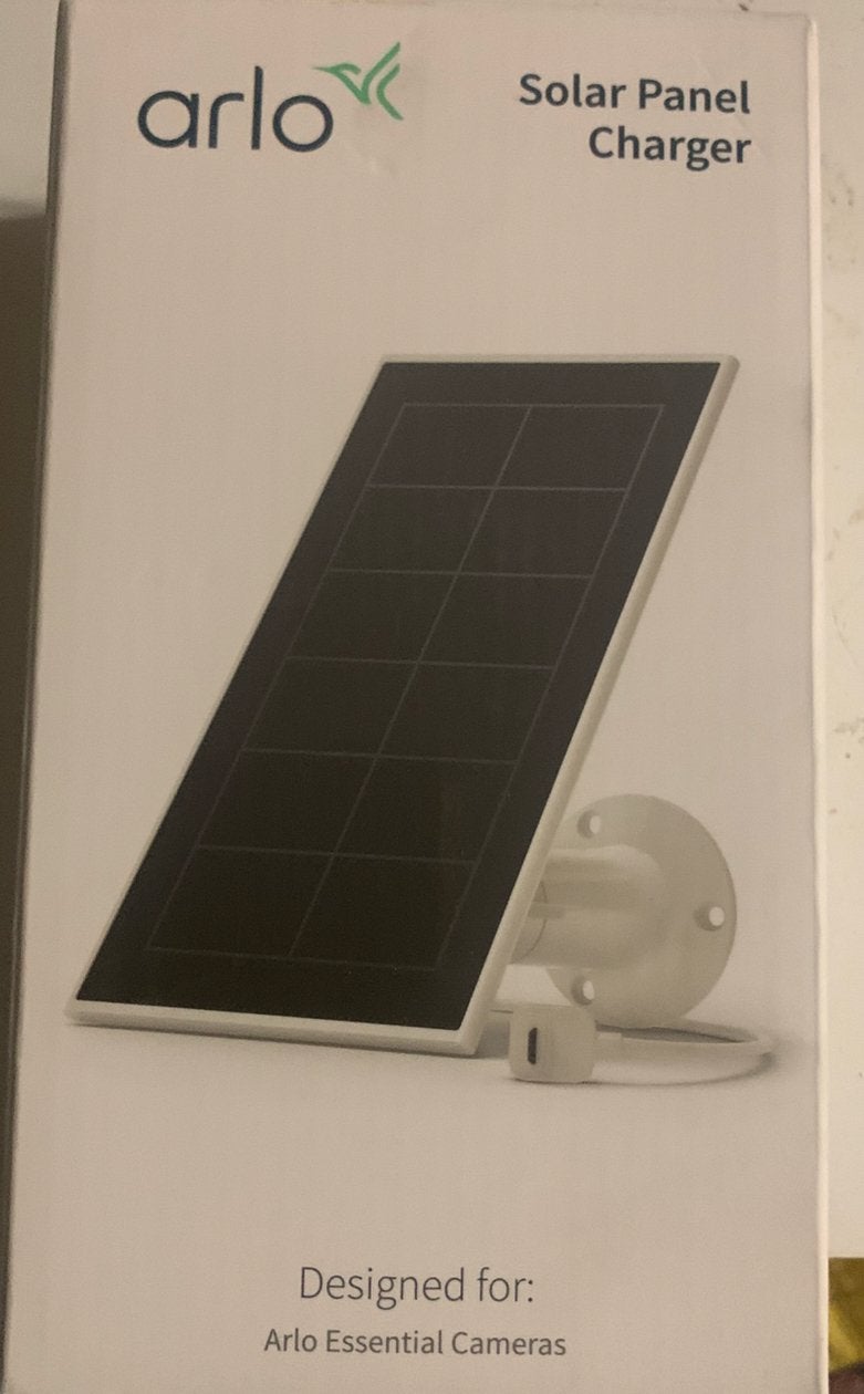 Arlo Solar Panel Charger voor Essential Camera – Nieuw, Ophalen of Verzenden, Nieuw