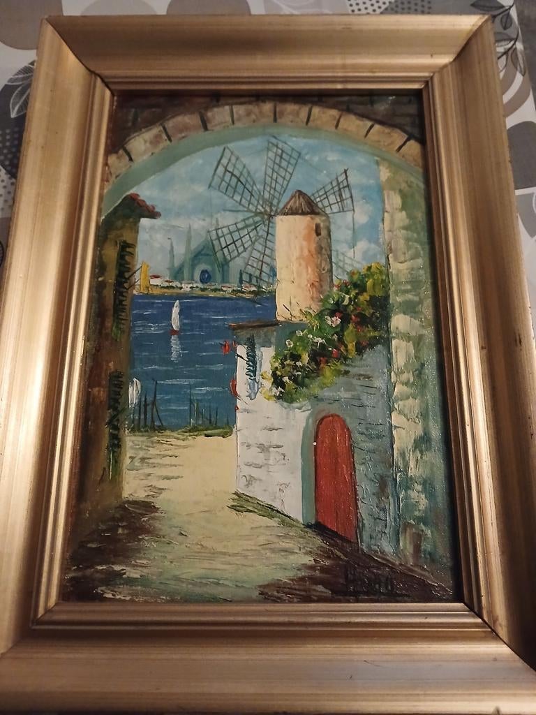 Schilderij Hugo van Schildee - Olieverf op doek, Antiek en Kunst, Kunst | Schilderijen | Klassiek, Ophalen of Verzenden