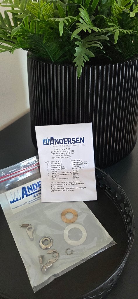 Andersen Lier Service Kit 15 voor Lier 100-102, Ophalen of Verzenden, Nieuw, Onderhoud en Reparatie