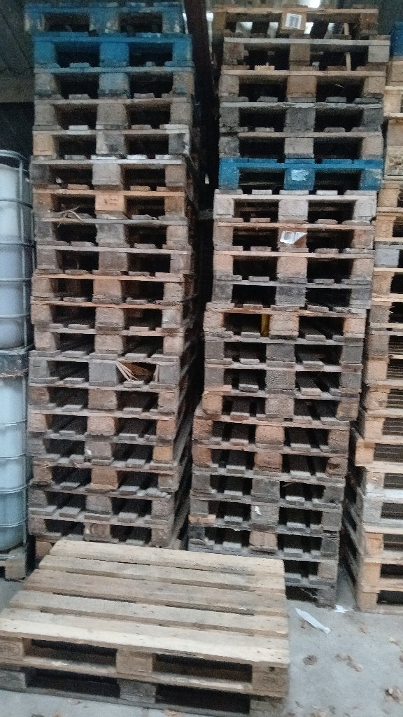 gebruikte euro en blokpallets, Ophalen, Gebruikt, Minder dan 25 mm, Pallet