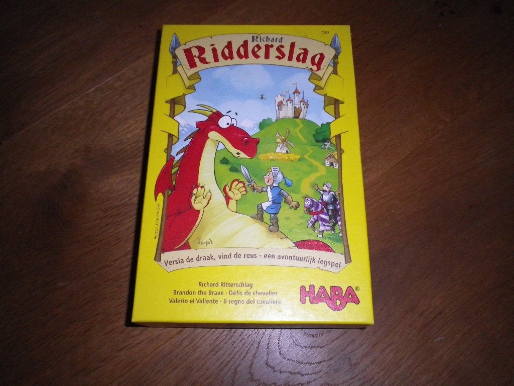 Ridderslag van HABA, Hobby en Vrije tijd, Gezelschapsspellen | Bordspellen, Ophalen, Zo goed als nieuw, HABA