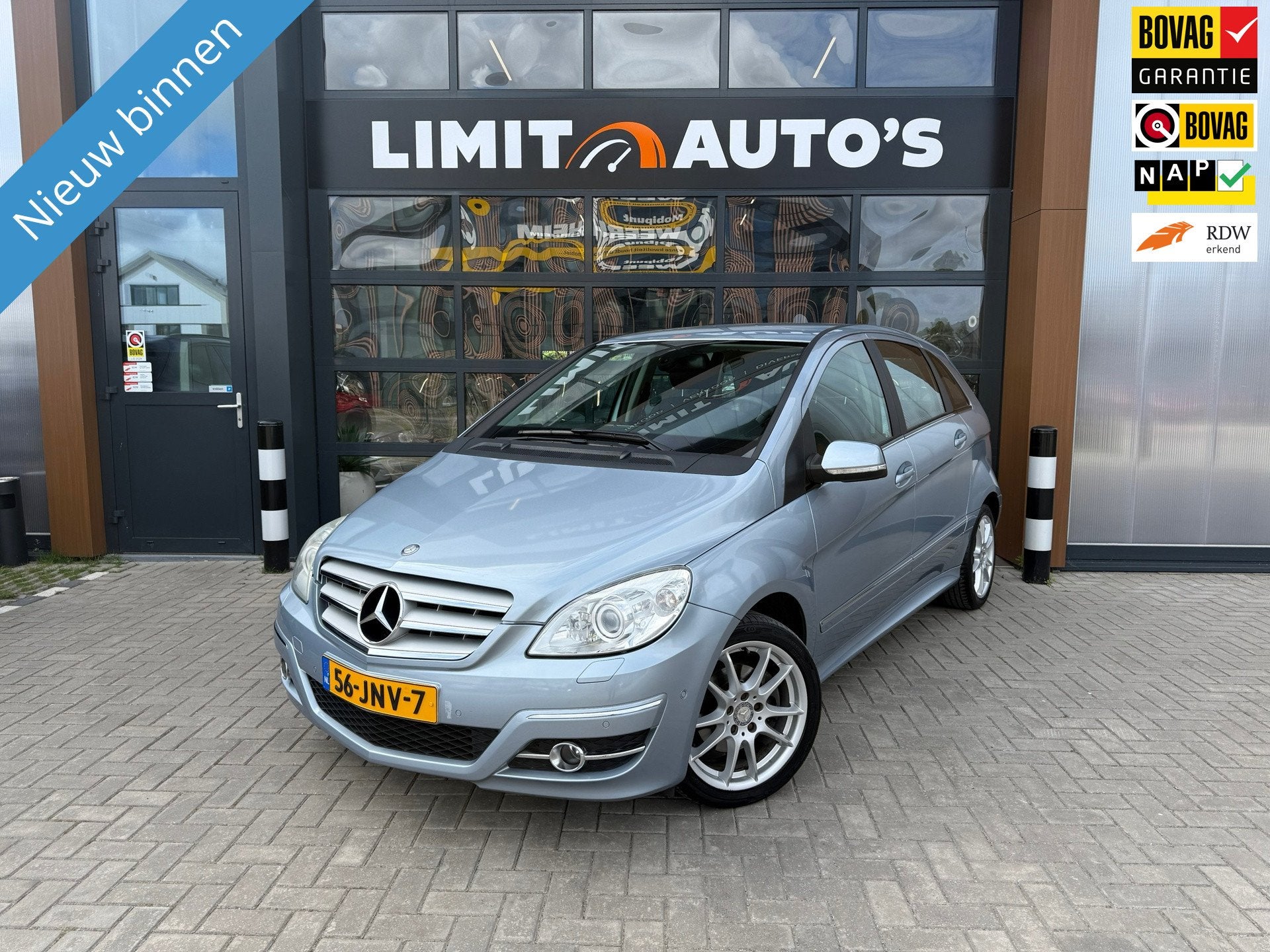 Mercedes-Benz B-klasse 200 Aut/Climate/Cruise/Pdc.v+a/Navi/L, Auto's, 136 pk, Gebruikt, 4 cilinders, 1290 kg