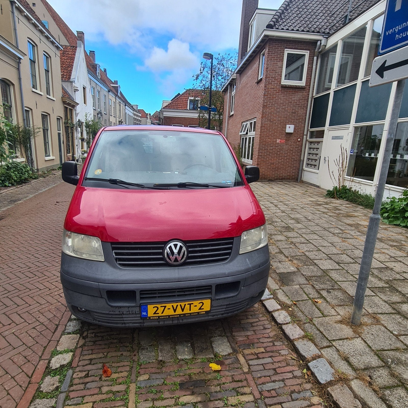 Volkswagen Transporter Bestel 1.9 D 75KW 2008, Auto's, 4 cilinders, Volkswagen, Grijs, Particulier