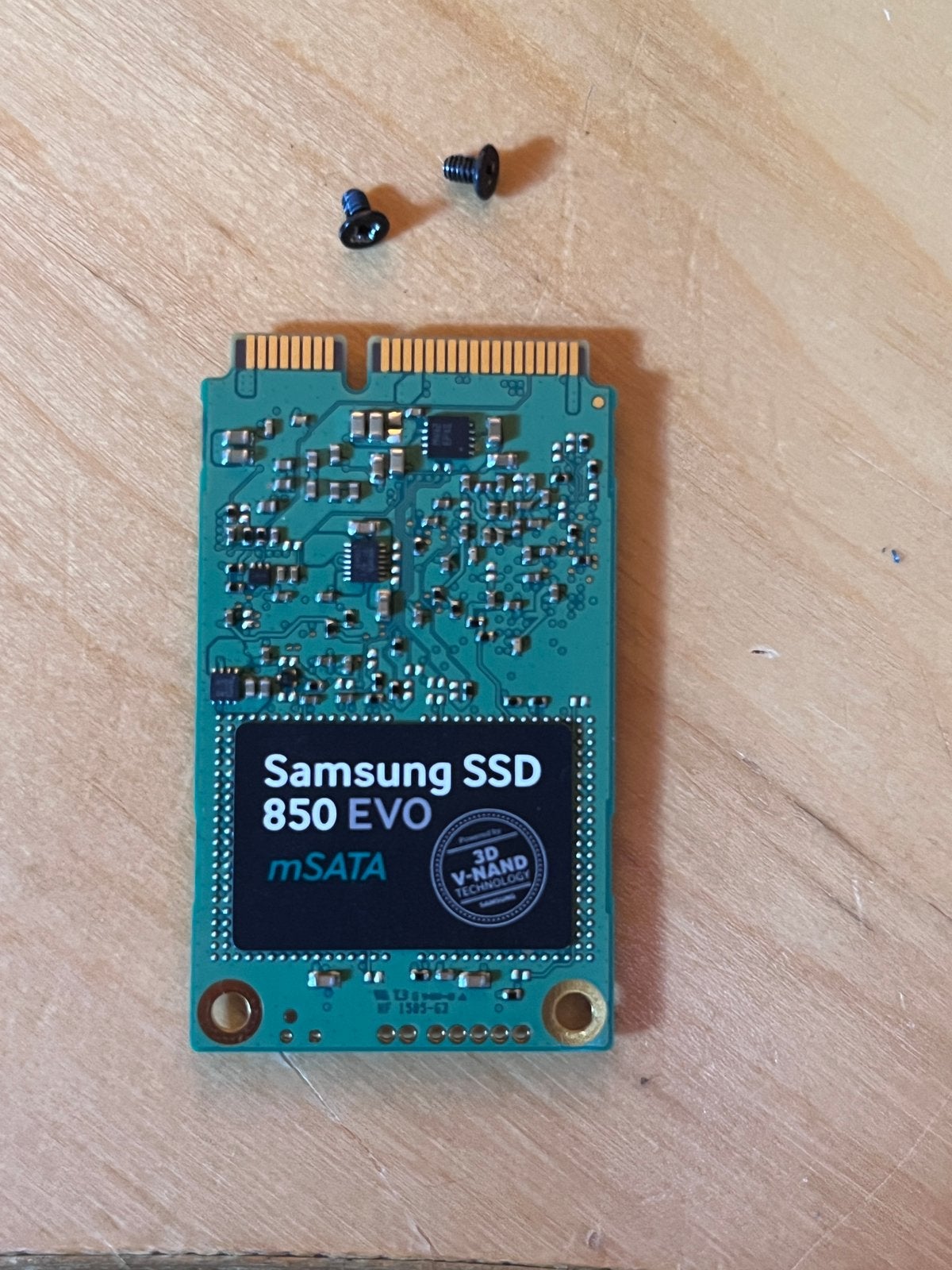 Samsung 850 EVO 250GB mSATA SSD, Computers en Software, Harde schijven, Ophalen of Verzenden, Zo goed als nieuw, Laptop