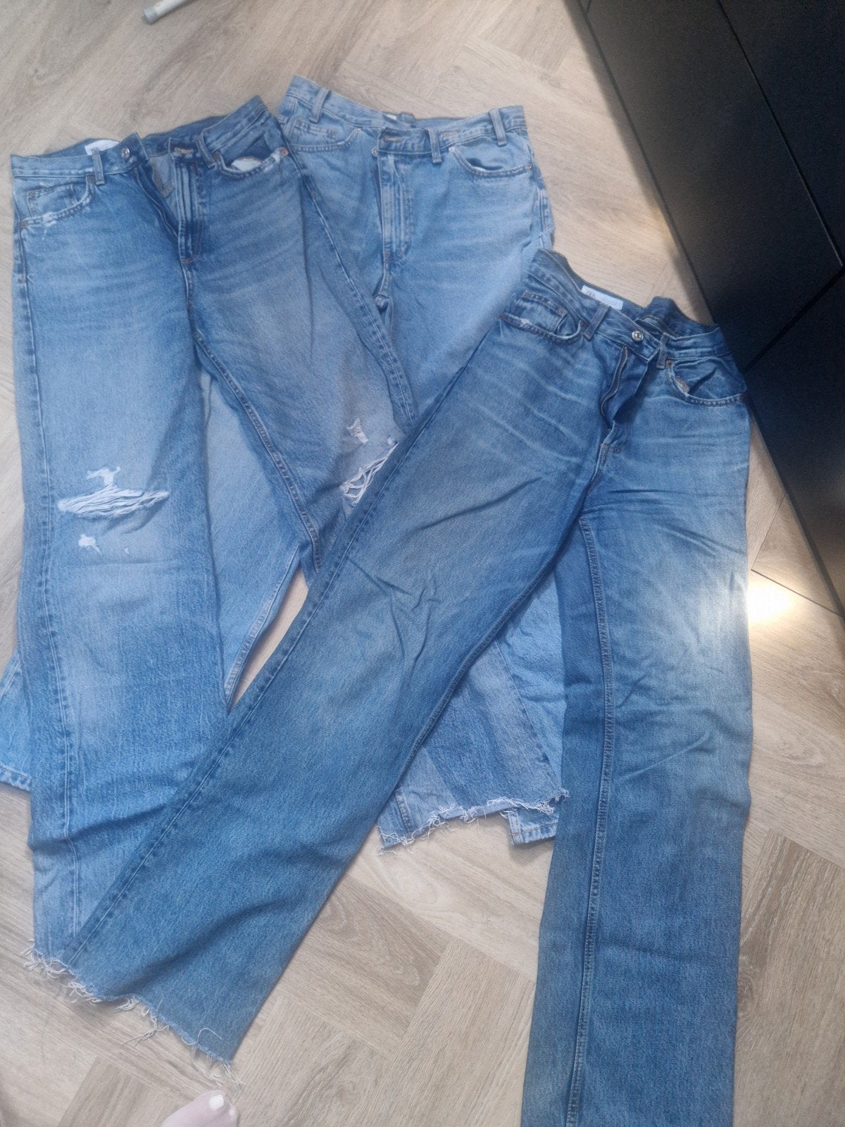 Jeans pakket dames geschikt voor maat S, Blauw, Zara, Ophalen of Verzenden, Zo goed als nieuw