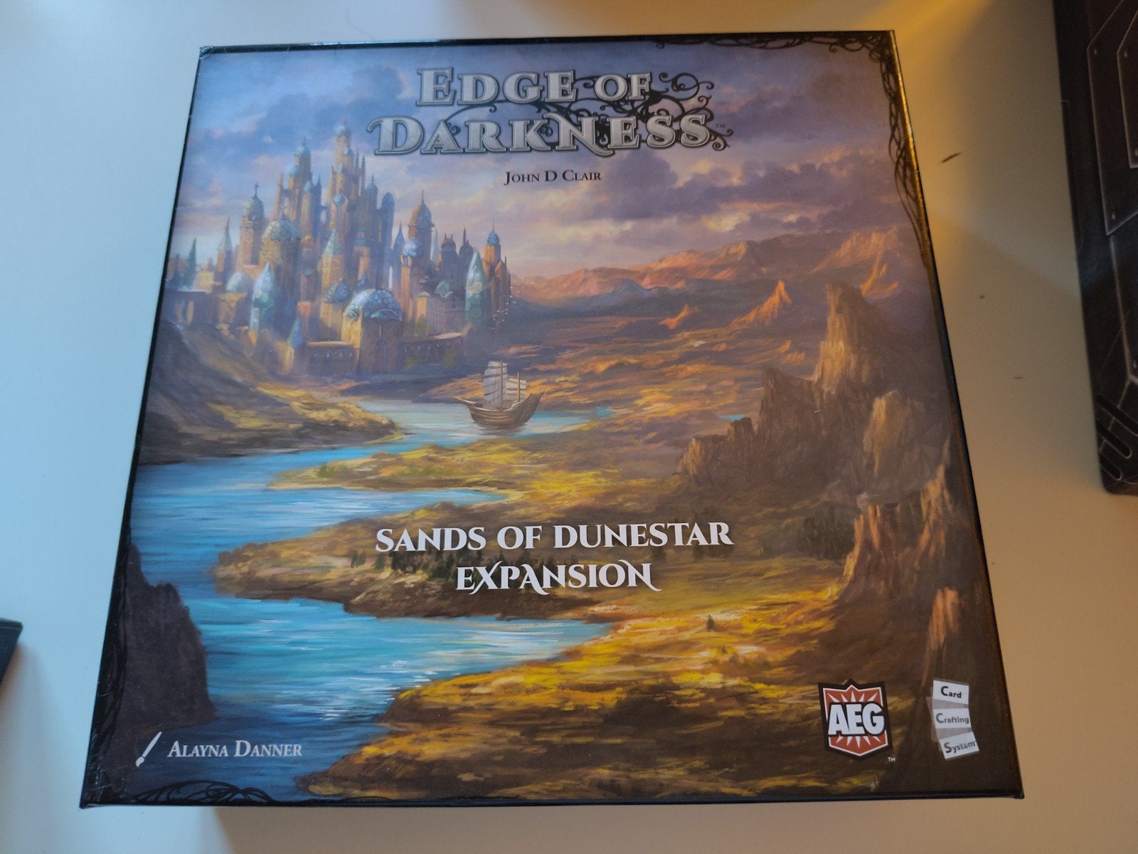 Edge of Darkness: Cliffs of Coldharbor & Sands of Dunestar, Een of twee spelers, Ophalen of Verzenden, Nieuw, AEG
