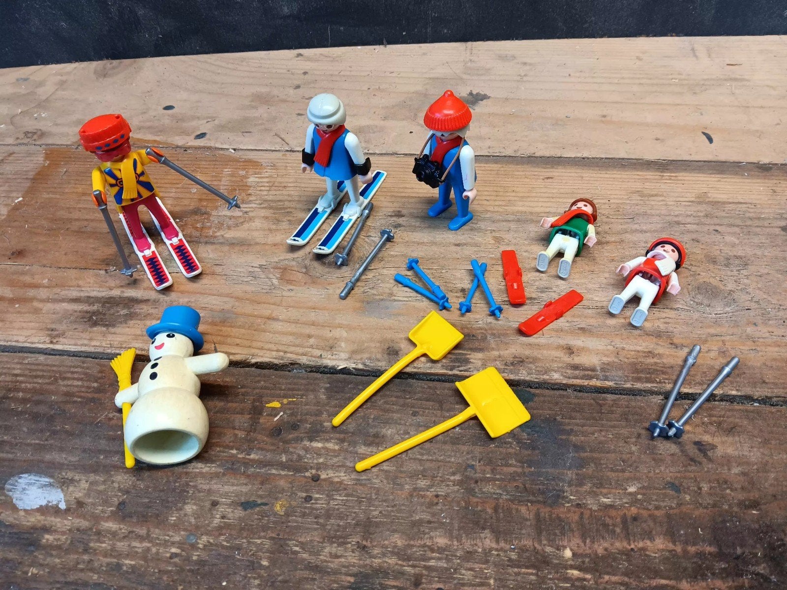 vintage geobra 1974 playmobil winter, Ophalen of Verzenden, Gebruikt