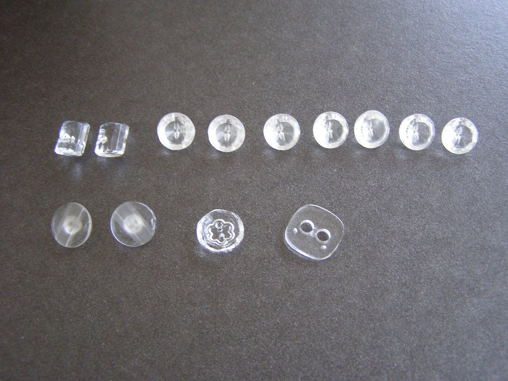 Vintage knopen, GLASKNOOPJES, diverse vormen en maten, Hobby en Vrije tijd, Ophalen of Verzenden, Gebruikt, Knoop of Knopen