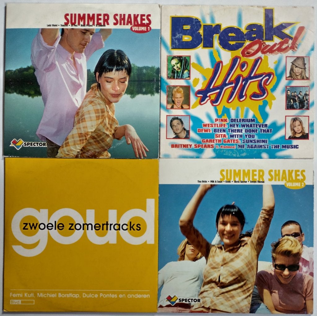 GRATIS 4 CDs (promo's Spector, MediaMarkt, Blvd. magazine), Cd's en Dvd's, Ophalen, Gebruikt, Promo, Verzamelalbum