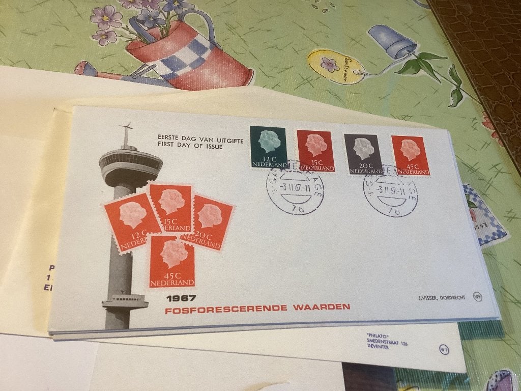 No5127 Philato W9 J.Vissers Heb ook Albums voor fdc diverse, Ophalen, Onbeschreven, Nederland