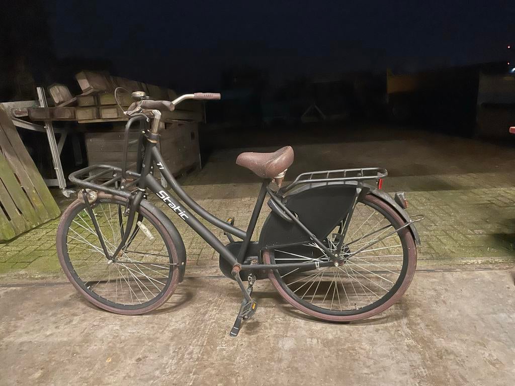 Sturdy Static transportfiets met voordrager, Fietsen en Brommers, Fietsen | Dames | Damesfietsen, 53 tot 56 cm, Ophalen, Gebruikt