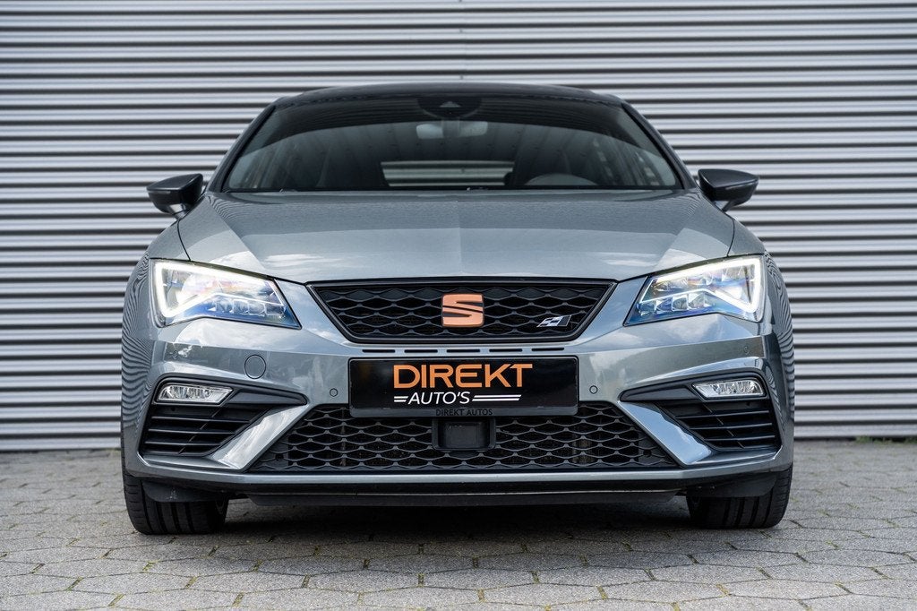 SEAT Leon 2.0 TSI CUPRA 300 PANO VIRTUAL BEATS CAMERA KEYLES, Auto's, 15 km/l, Zwart, 4 cilinders, 1984 cc